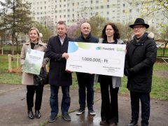 Szeged, Provident, ReGreenX, önkormányzat, faültetés, Bonifert Domonkos Általános Iskola, iskola udvar, Nagy Sándor