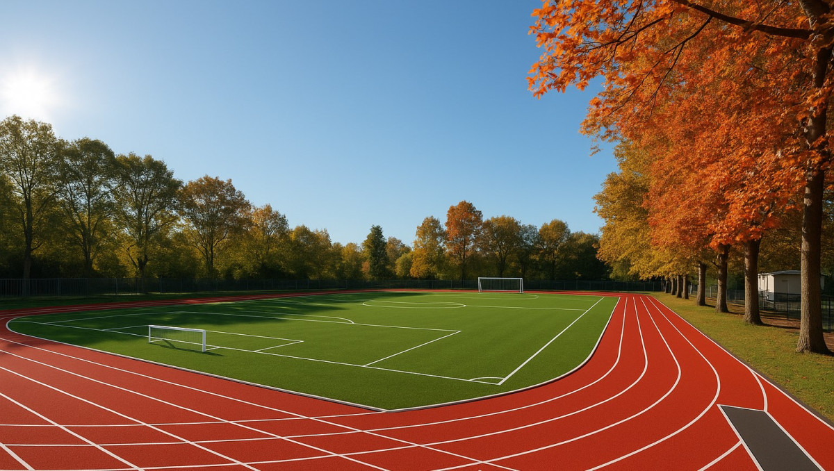 SZTE. Atlétikapálya. Fotó: SZTE