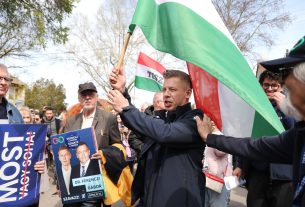Algyő, Magyar Péter, Tisza Párt, országjárás, utcafórum, politika, választás