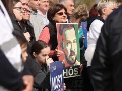 Algyő, Magyar Péter, Tisza Párt, országjárás, utcafórum, politika, választás