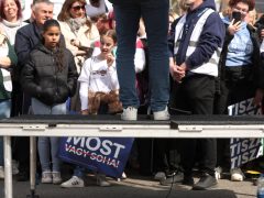 Algyő, Magyar Péter, Tisza Párt, országjárás, utcafórum, politika, választás