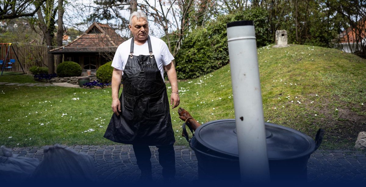 Így készül a húsvétra Orbán Viktor