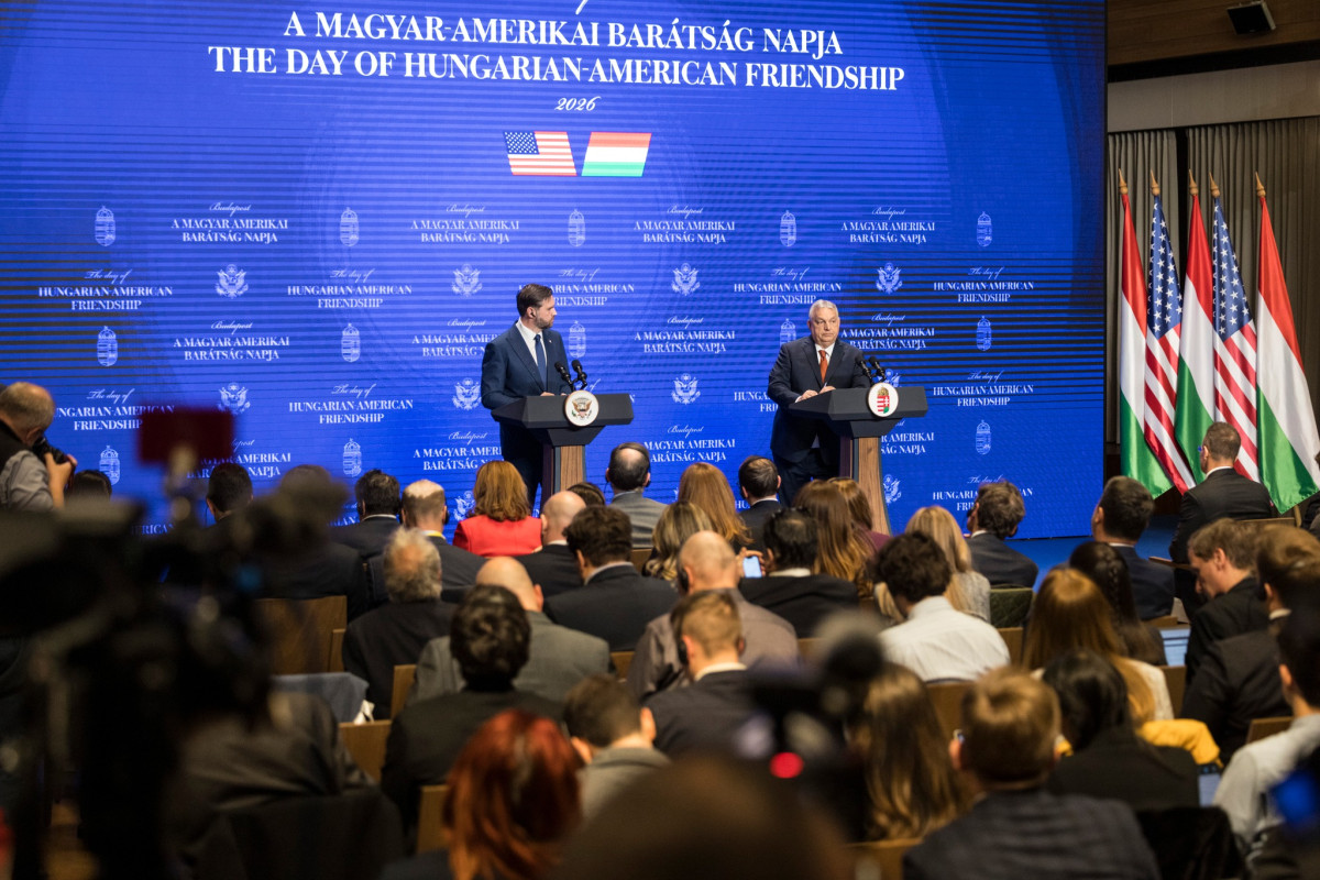 JD Vance, az Amerikai Egyesült Államok alelnöke és felesége Budapesten. Fotó: Magyarország Kormánya hivatalos FB