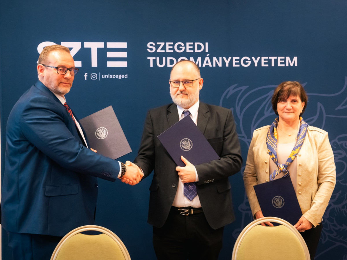 Az SZTE és a Wingain Európa Kft. közös alapokra helyezi innovációs tevékenységét. Fotó: SZTE/Kovács-Jerney Ádám