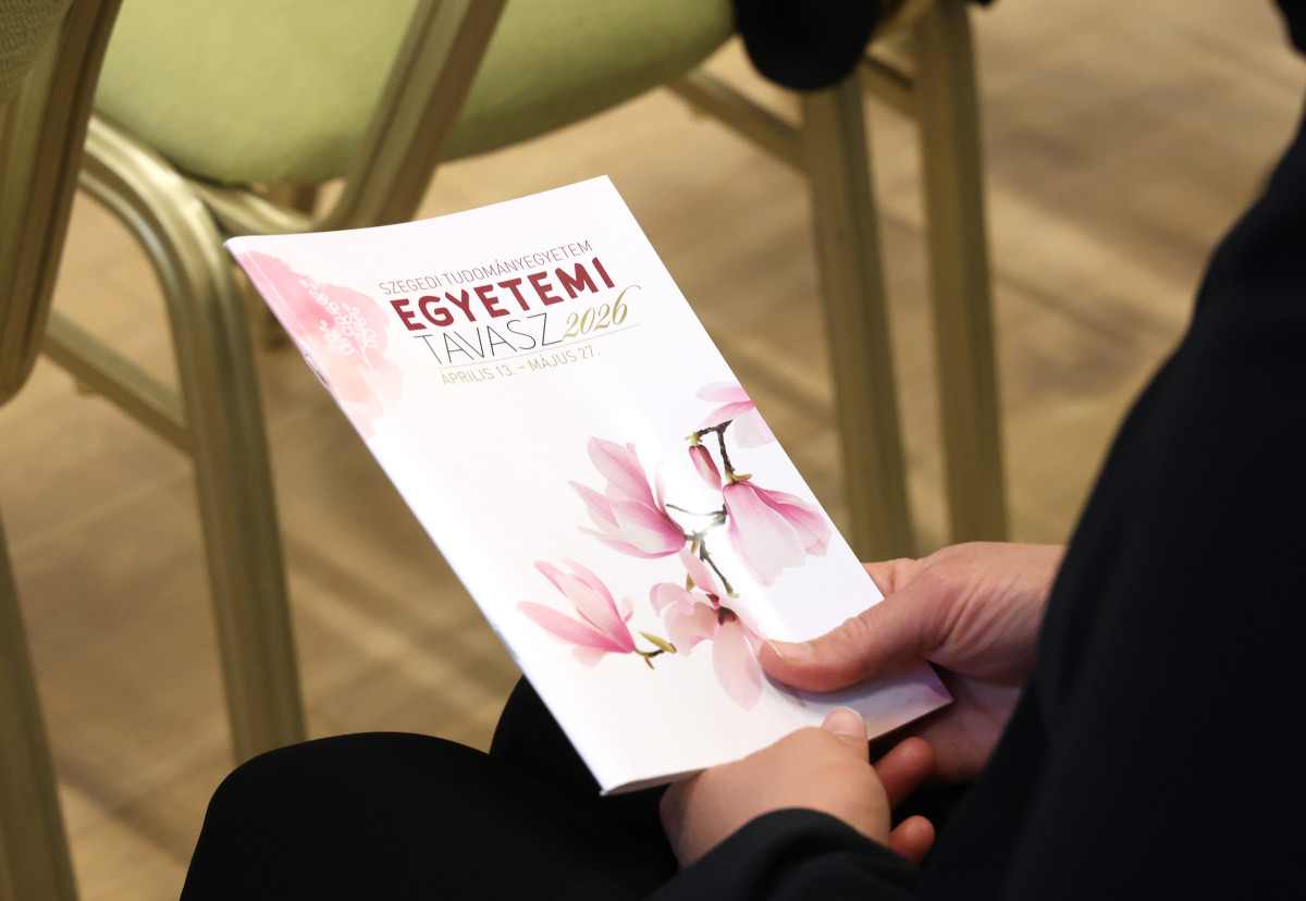 Szeged, Egyetemi Tavasz, SZTE, sajtótájékoztató