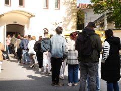 Szeged, Országgyűlési választás, választás, 2026. április 12., átszavazók, szavazás, szavazók, Radnóti Miklós Gimnázium