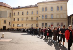 Szeged, Országgyűlési választás, választás, 2026. április 12., átszavazók, szavazás, szavazók, Radnóti Miklós Gimnázium