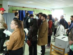 Szeged, Országgyűlési választás, választás, 2026. április 12., átszavazók, szavazás, szavazók, Radnóti Miklós Gimnázium