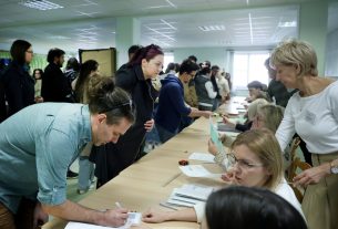 Szeged, Országgyűlési választás, választás, 2026. április 12., átszavazók, szavazás, szavazók, Radnóti Miklós Gimnázium