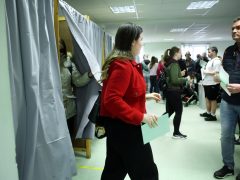 Szeged, Országgyűlési választás, választás, 2026. április 12., átszavazók, szavazás, szavazók, Radnóti Miklós Gimnázium