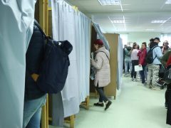 Szeged, Országgyűlési választás, választás, 2026. április 12., átszavazók, szavazás, szavazók, Radnóti Miklós Gimnázium