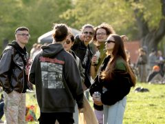 Szeged, Gather2gether, eredményváró, piknik, újszeged, liget, választás, 2026. április 12.