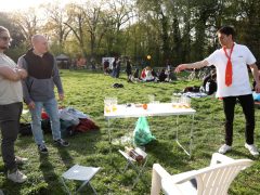 Szeged, Gather2gether, eredményváró, piknik, újszeged, liget, választás, 2026. április 12.