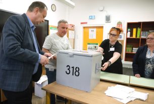 Szeged, Országgyűlési választás, választás, 2026. április 12., urnabontás, Gregor József Általános Iskola, szavazás, szavazatok