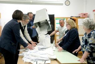 Szeged, Országgyűlési választás, választás, 2026. április 12., urnabontás, Gregor József Általános Iskola, szavazás, szavazatok