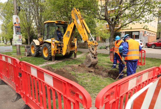 Szeged, Vízmű, vízvezeték rekonstrukció, Szilléri sgt., Urbán Tamás, Maróti Tibor
