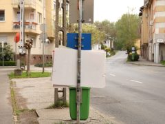 Szeged, politikai plakát, plakát, politika, választás után, választás, Hajós utca