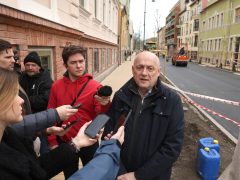 Szeged, Gogol utca, felújítás, aszfaltozás