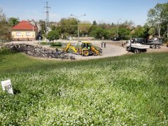 Szeged, átépítés, felújítás, Tápé, Csatár utca, végállomás, buszforduló, Nagy Sándor, Szécsényi Rózsa, Szénási Róbert