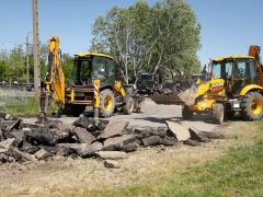 Szeged, átépítés, felújítás, Tápé, Csatár utca, végállomás, buszforduló, Nagy Sándor, Szécsényi Rózsa, Szénási Róbert