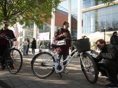 Szeged, Föld Napja, kerékpáros reggeli, TIK, SZTE, egyetem, kerékpáros szervíz