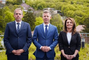 Lőrincz Viktória és Ruff Bálint is helyet kap a TISZA-kormányban. Fotó: Magyar Péter hivatalos Facebook-oldala