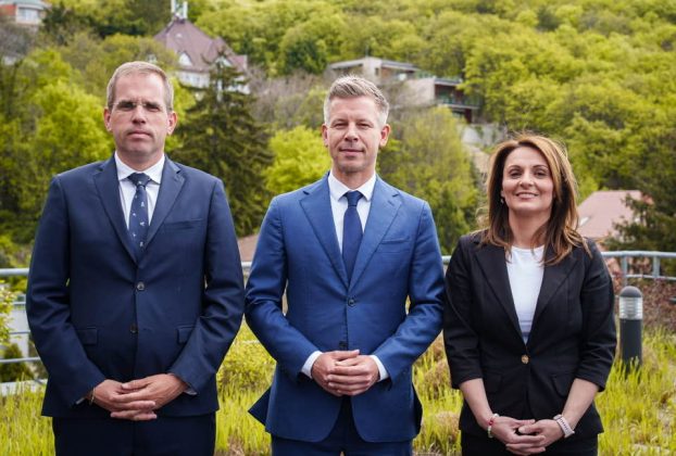 Lőrincz Viktória és Ruff Bálint is helyet kap a TISZA-kormányban. Fotó: Magyar Péter hivatalos Facebook-oldala