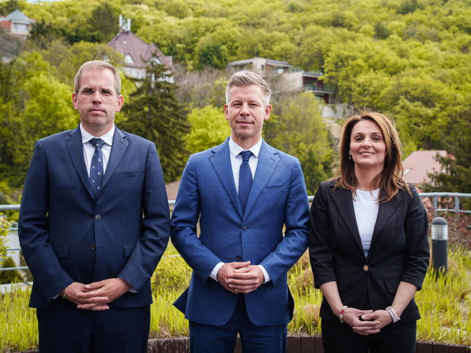 Lőrincz Viktória és Ruff Bálint is helyet kap a TISZA-kormányban. Fotó: Magyar Péter hivatalos Facebook-oldala