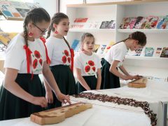 Szeged, Keze nyomán aranyvirág, kiállítás, Agóra, Fetter Ferencné Boha Mária, Népművészet Mestere, népművészet