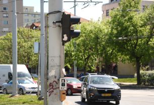 Szeged, beruházás, Rókusi körút, Vér-tó, jelzőlámpa, forgalomirányító berendezés, felújítás, közlekedés