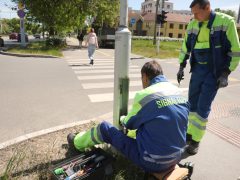 Szeged, beruházás, Rókusi körút, Vér-tó, jelzőlámpa, forgalomirányító berendezés, felújítás, közlekedés