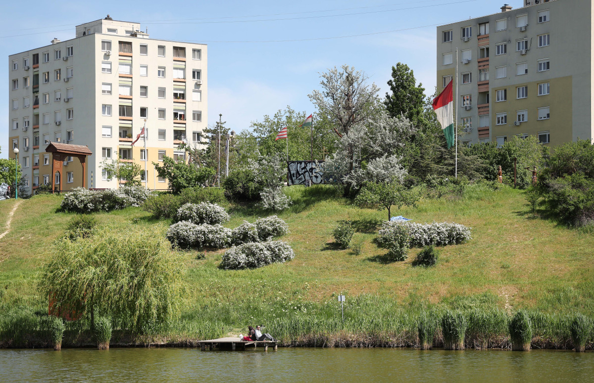 Szeged, tavasz, időjárás, Vér-tó