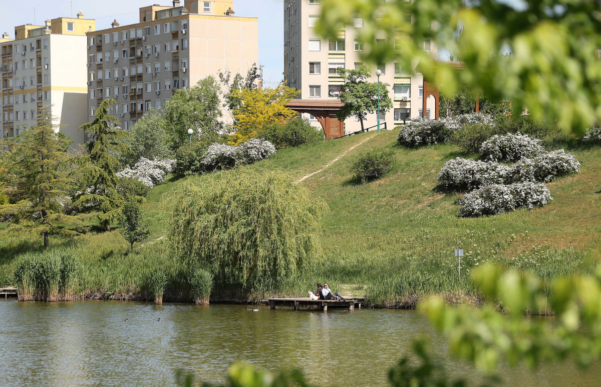 Szeged, tavasz, időjárás, Vér-tó