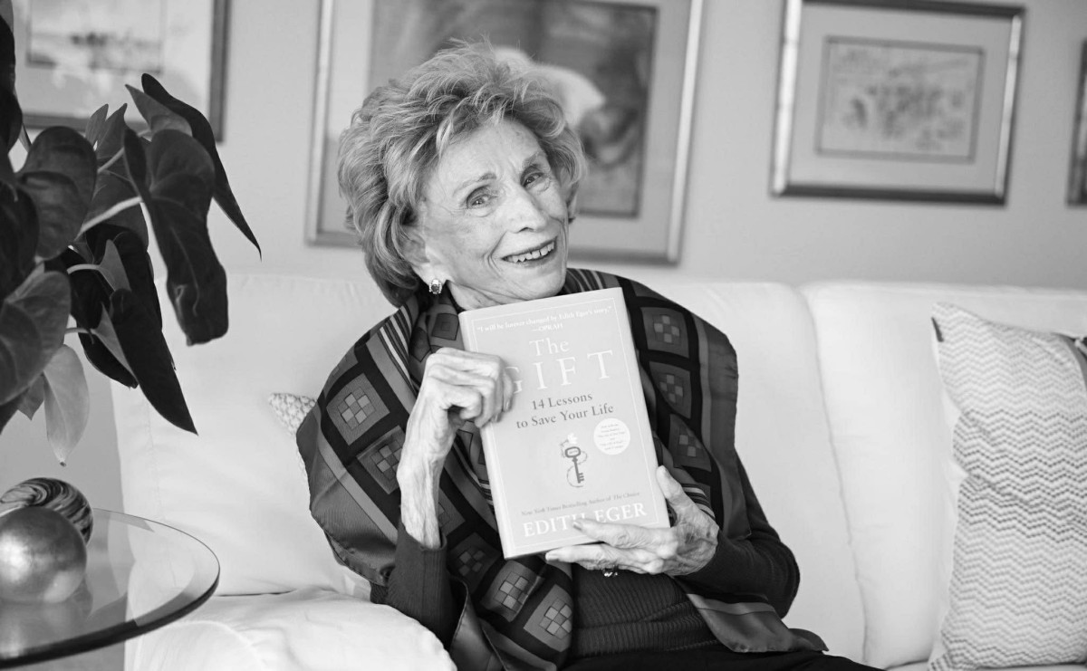 Elhunyt Edith Eva Eger. Fotó: Edith Eva Eger hivatalos FB