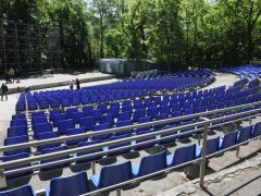 Szeged, megújult, Újszegedi Szabadtéri Színpad, nézőtér, Szegedi Szabadtéri Játékok