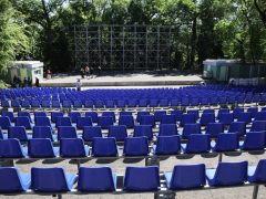 Szeged, megújult, Újszegedi Szabadtéri Színpad, nézőtér, Szegedi Szabadtéri Játékok