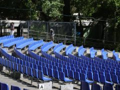 Szeged, megújult, Újszegedi Szabadtéri Színpad, nézőtér, Szegedi Szabadtéri Játékok