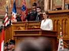 Házelnökké választották Forsthoffer Ágnest. fotó: Tisza Párt hivatalos FB