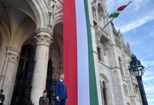 Magyar Péter. Tisza Párt. Beiktatás. Fotó: Magyar Péter hivatalos FB
