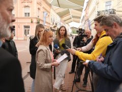 Szeged, Zsigmond Vilmos Nemzetközi Filmfesztivál , Filmfesztivál, sajtótájékoztató, Kárász utca