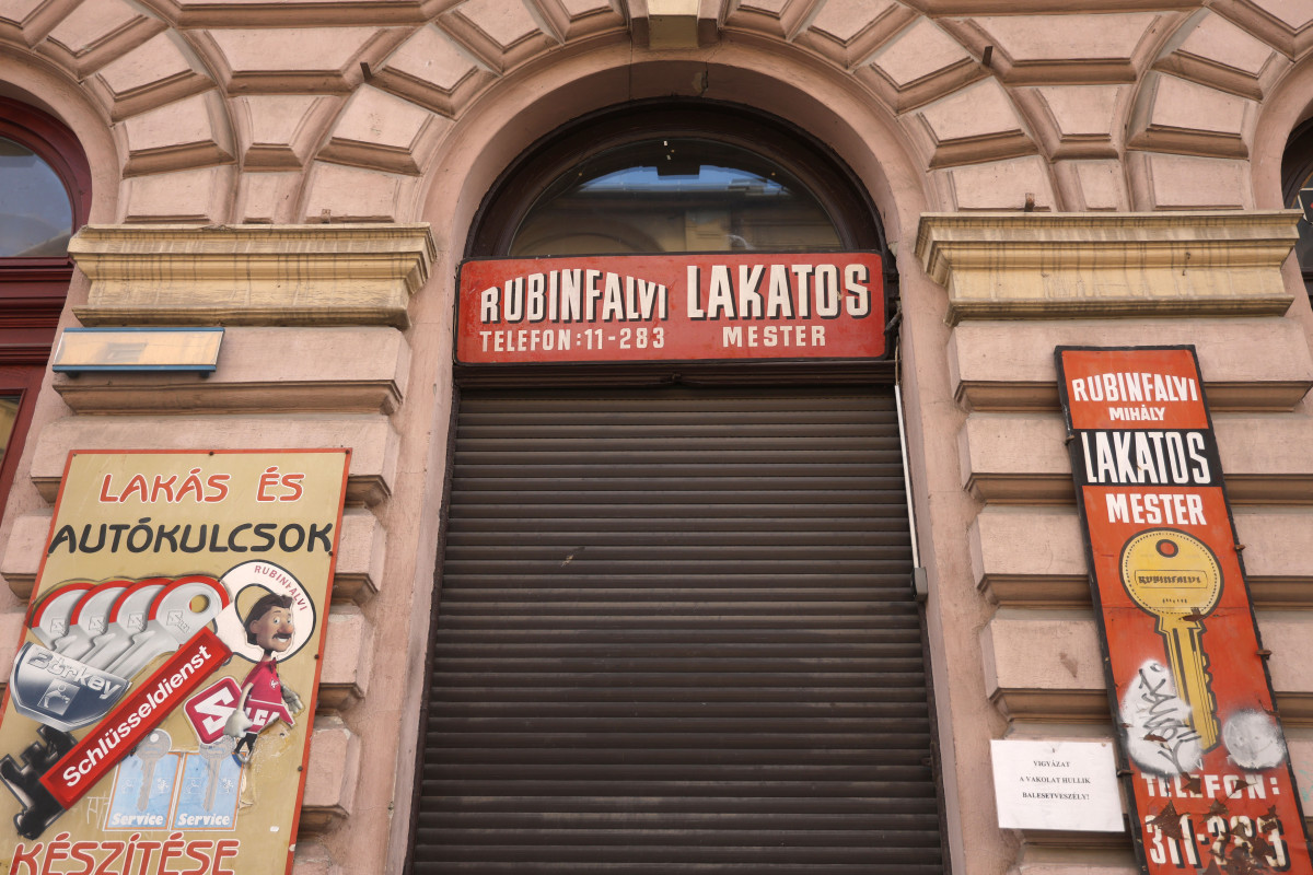 Szeged, 65 év után, bezárt, Rubinfalvi Lakatos műhely, Rubinfalvi, kulcsmásoló, Feketesas utca