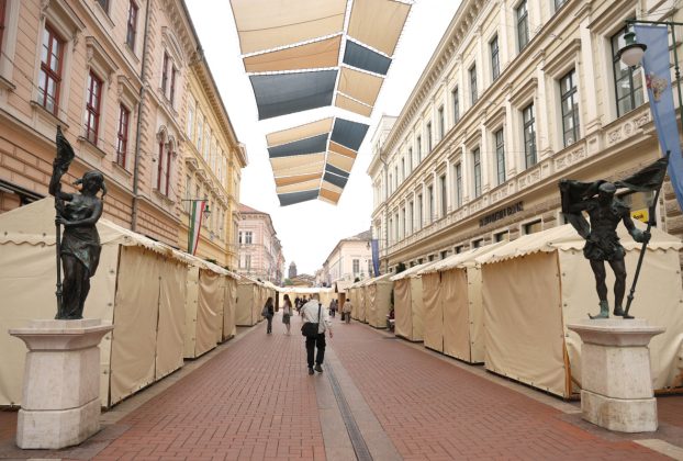 Szeged, Borfesztivál, Szeged Napja, bódék, sátrak, Kárász utca
