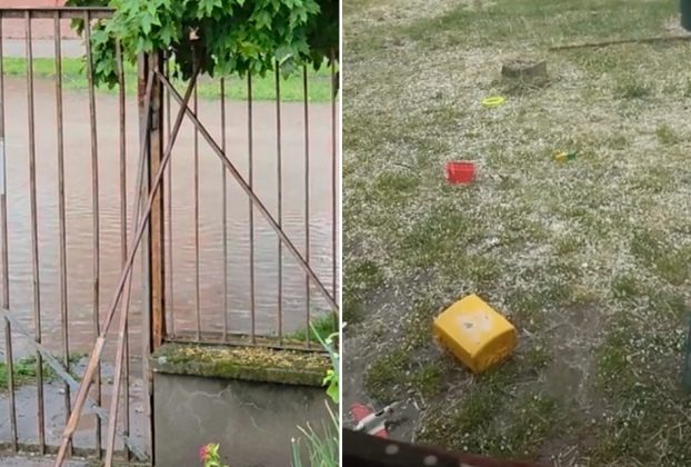 Özönvíz zúdult Makóra, Békéscsabán hömpölygött a víz az utcákon