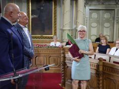 Szeged, Szeged Sportolója, alkotói támogatás, átadás, városháza