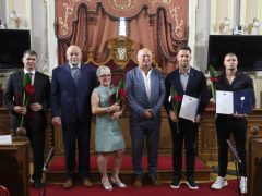 Szeged, Szeged Sportolója, alkotói támogatás, átadás, városháza
