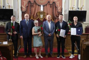 Szeged, Szeged Sportolója, alkotói támogatás, átadás, városháza
