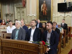 Szeged, Szeged Sportolója, alkotói támogatás, átadás, városháza