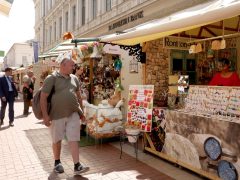 Szeged, Borfesztivál, Szeged Napja, kézművesek, Kárász utca