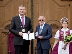 Szeged, ünnepi közgyűlés, Szeged Napja, Széchenyi tér, városháza, Krasznahorkai László, Nobel-díjas író, díszpolgár, Pro Urbe-díj, Szegedért Emlékérem, Botka László