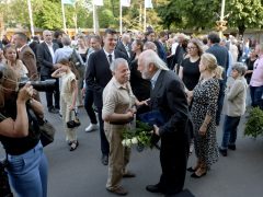 Szeged, ünnepi közgyűlés, Szeged Napja, Széchenyi tér, városháza, Krasznahorkai László, Nobel-díjas író, díszpolgár, Pro Urbe-díj, Szegedért Emlékérem, Botka László
